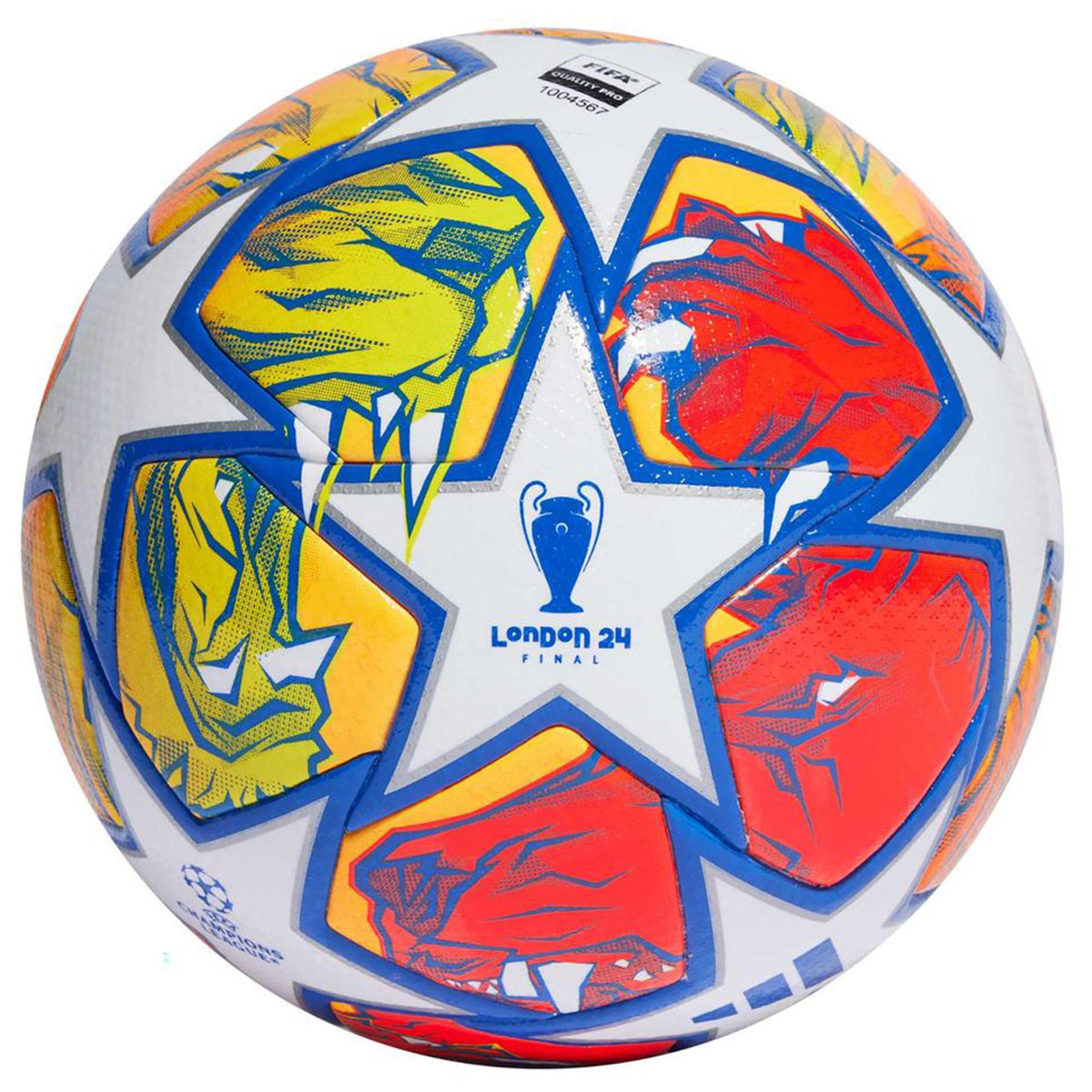Мяч футбольный Adidas UCL League, final London 2024, размер 5